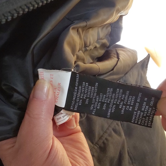 Point Zero Grey winter coat - Picture 7 of 10